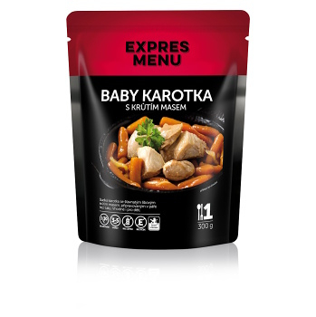 EXPRES MENU Baby karotka s krůtím masem bez lepku 1 porce (Bezlepková hotová jídla a polévky)