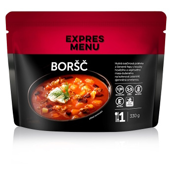 EXPRES MENU Boršč polévka 330 g (Bezlepková hotová jídla a polévky)