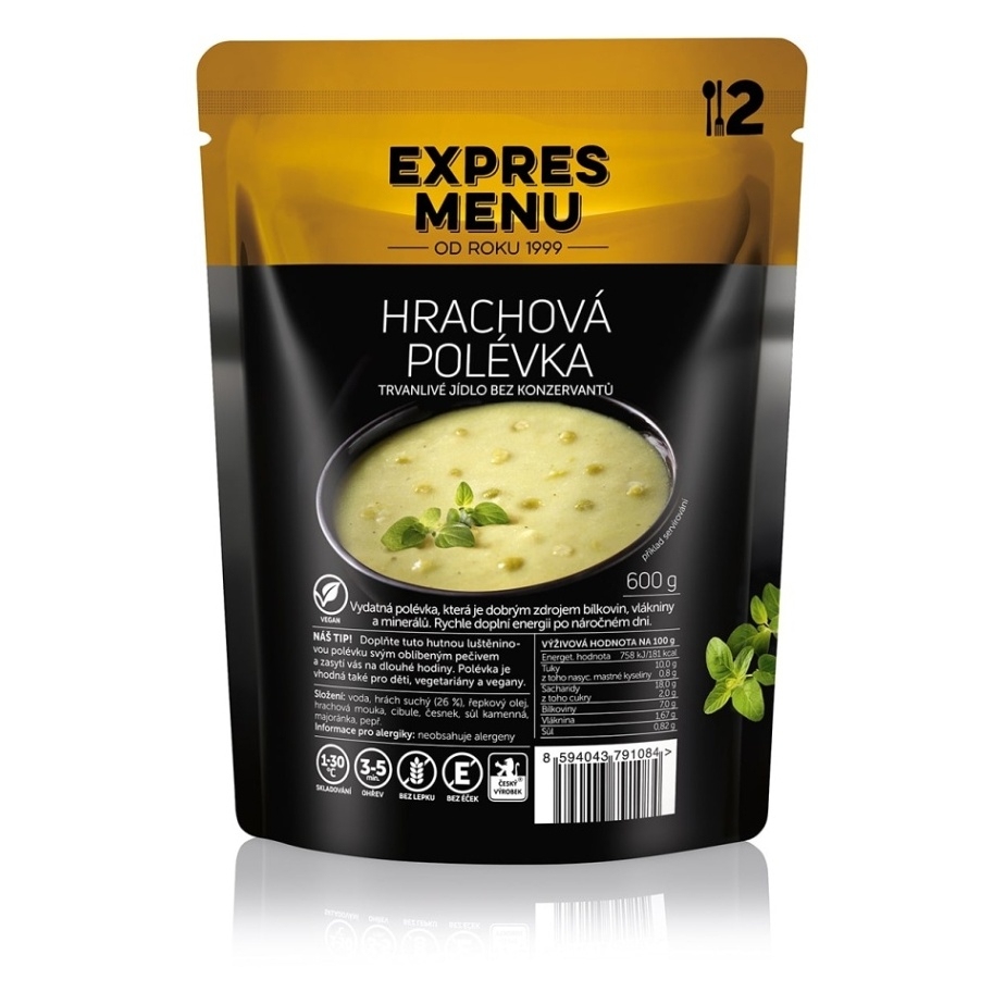E-shop EXPRES MENU Hrachová polévka 2 porce