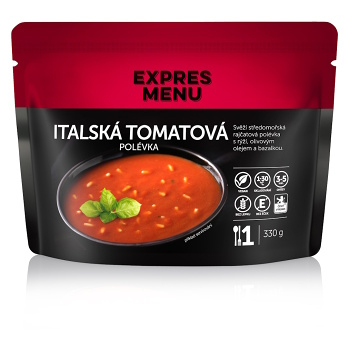 EXPRES MENU Italská tomatová polévka 330 g (Bezlepková hotová jídla a polévky)
