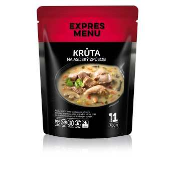 EXPRES MENU Krůta na asijský způsob bez lepku 1 porce (Bezlepková hotová jídla a polévky) - Slané