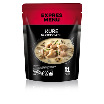 EXPRES MENU Kuře na žampionech bez lepku 1 porce (Bezlepková hotová jídla a polévky)