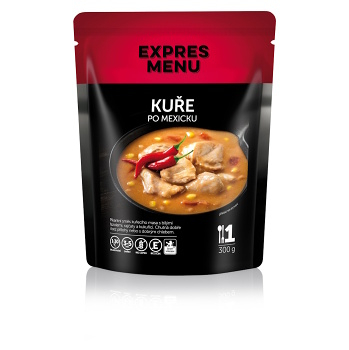 EXPRES MENU Kuře po mexicku bez lepku 1 porce (Bezlepková hotová jídla a polévky)