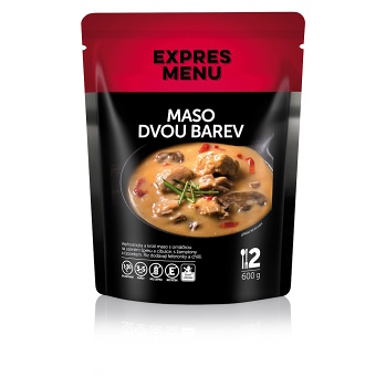 EXPRES MENU Maso dvou barev 2 porce (Bezlepková hotová jídla a polévky)