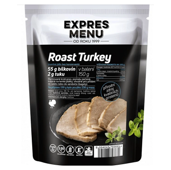 EXPRES MENU Roast Turkey 150 g (Bezlepková hotová jídla a polévky) - Slané
