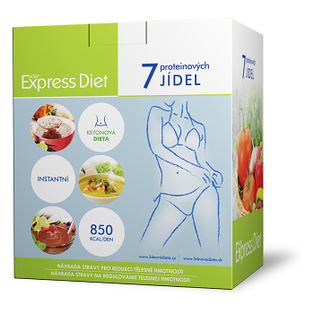EXPRESS DIET proteinová dieta 7 instantních jídel