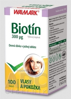 WALMARK Biotin 300mcg 100 tablet