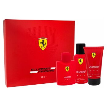 FERRARI Scuderia Ferrari Red Toaletní voda 125 ml + Sprchový gel 150 ml + Deodorant 150 ml