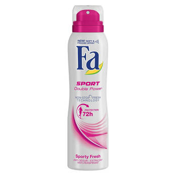FA Sport Double Power antiperspirant pro ženy 150 ml