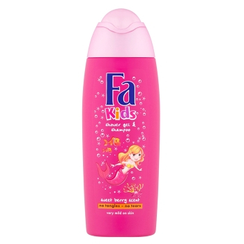 FA Kids Sprchový gel a šampón Sweet Berry 250 ml