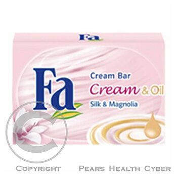 Fa mýdlo cream&oil hedvábí a magnolie 100g