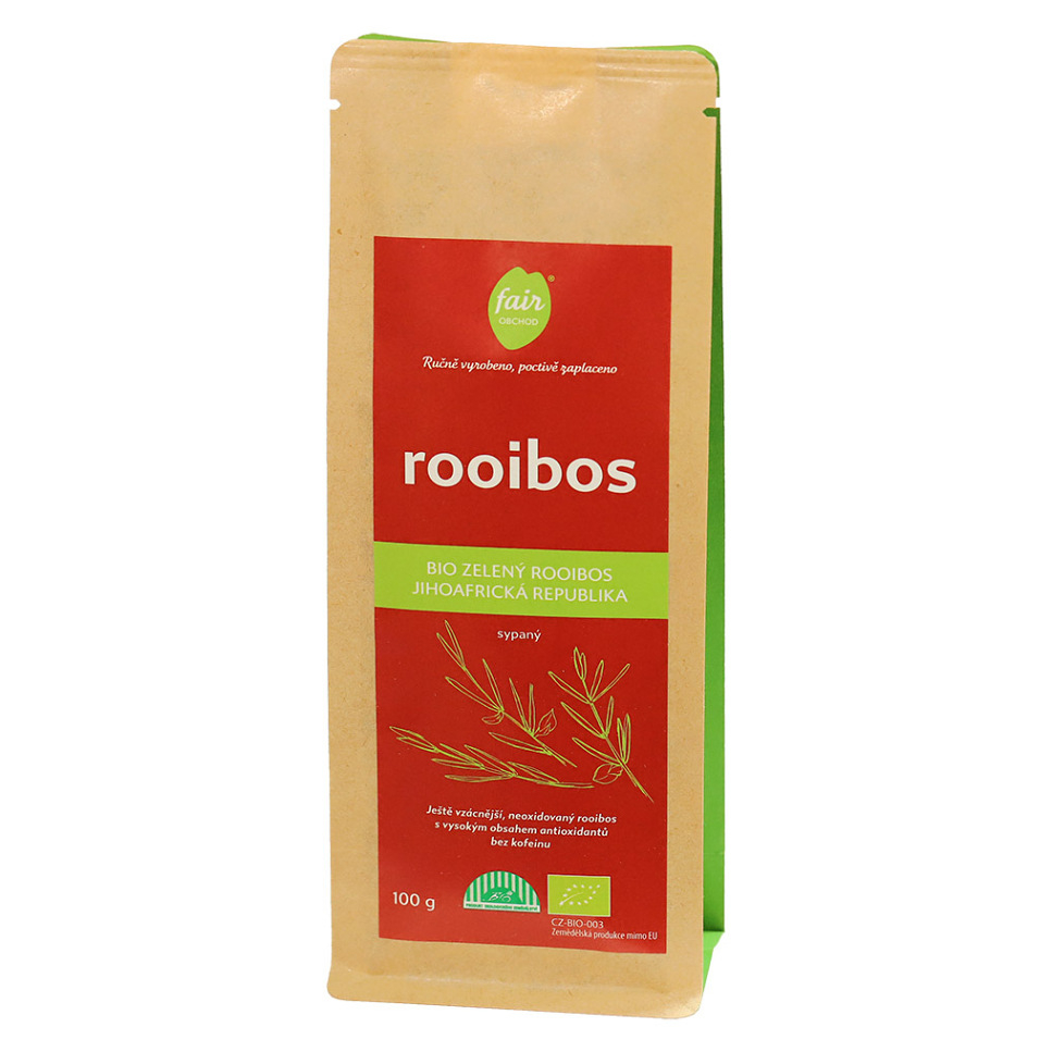 FAIROBCHOD Rooibos sypaný zelený BIO 100 g