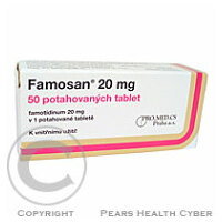 FAMOSAN 20 MG  50X20MG Potahované tablety