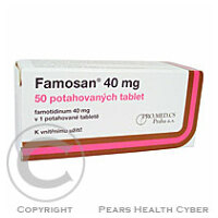 FAMOSAN 40 MG  50X40MG Potahované tablety