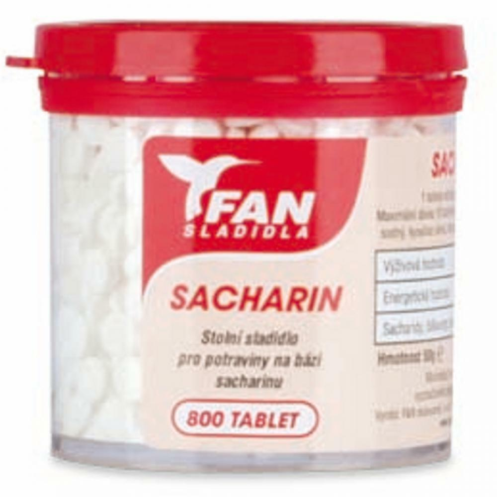 Levně FAN Sladidlo sacharin 50 g