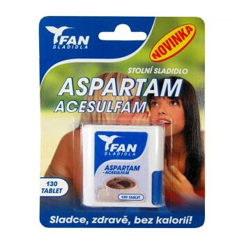 Fan sladidlo Aspartam - acesulfam 7.8 g tbl. 130