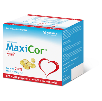 FARMAX MaxiCor basic 70 + 20 tobolek ZDARMA, expirace