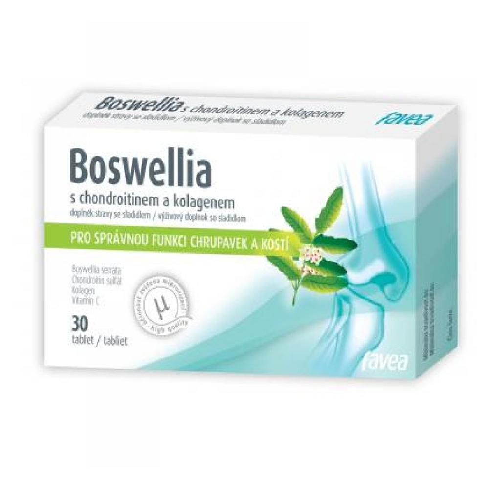 Levně FAVEA Boswellia s chondroitinem a kolagenem 30 tablet
