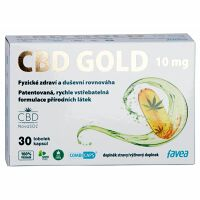 FAVEA CBD Gold 10 mg 30 tobolek
