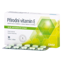 FAVEA Přírodní vitamín E 30 tablet FAVEA Přírodní vitamín E 30 tablet