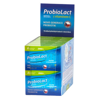 FAVEA ProbioLact s vitamínem C 12 x 30 tobolek