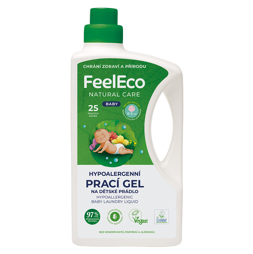FEEL ECO Prací gel na dětské prádlo 1,5 l