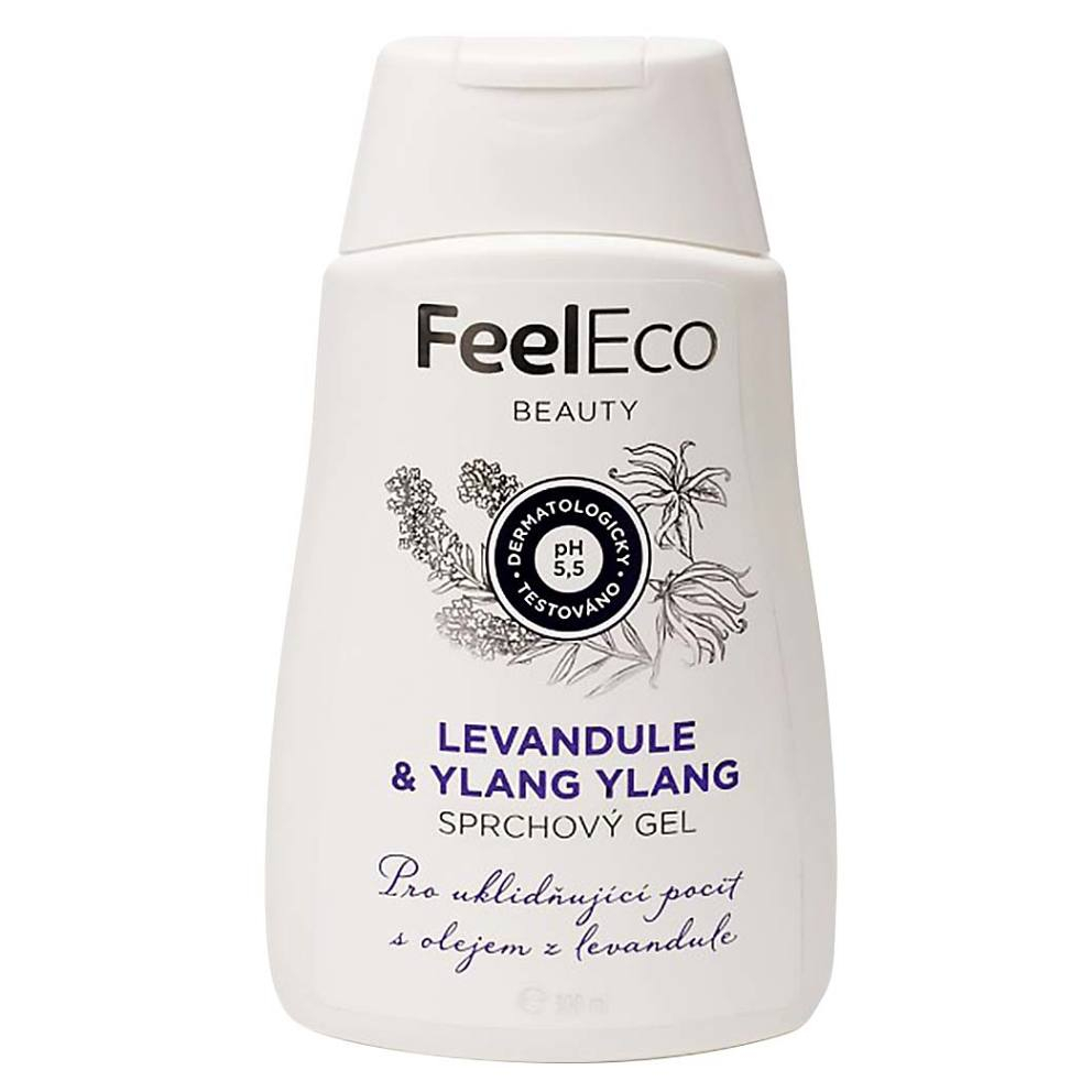 Levně FEEL ECO Sprchový gel Levandule & Ylang-Ylang 300 ml