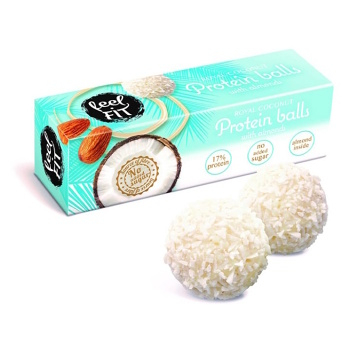 FEEL FIT Proteinové kuličky s mandlemi 27 g (Bezlepkové sušenky a pochutiny)