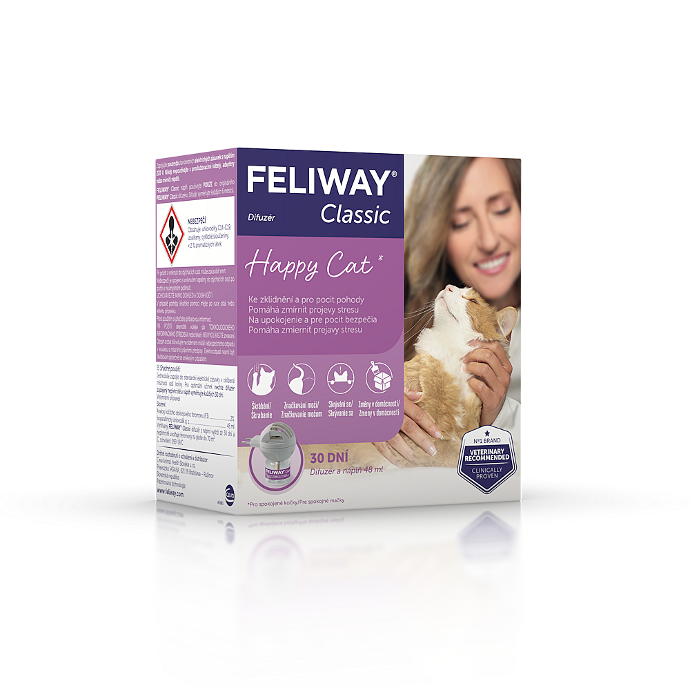 FELIWAY Classic difuzér pro uklidnění kočky 48 ml