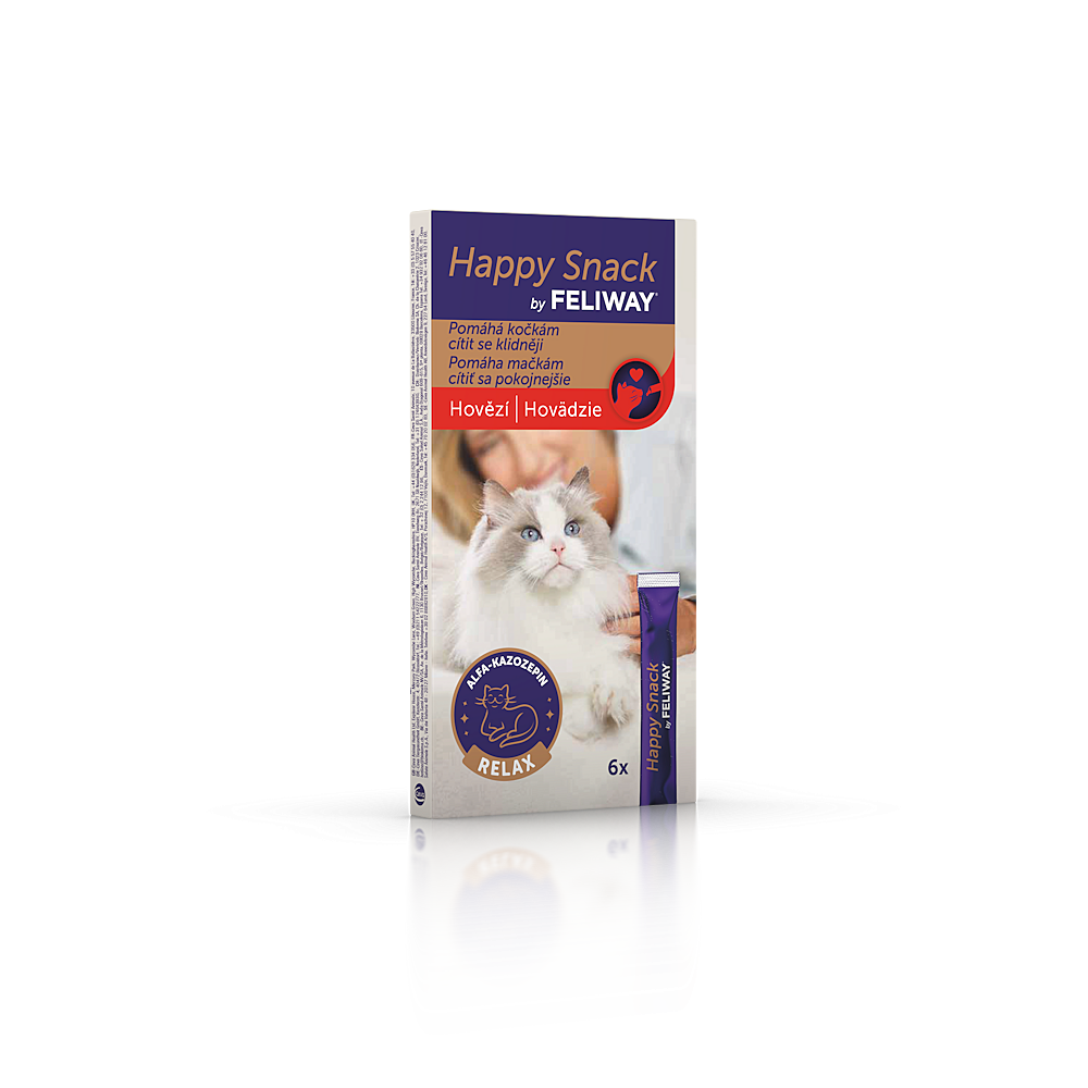 FELIWAY Happy Snack by hovězí 6 kusů