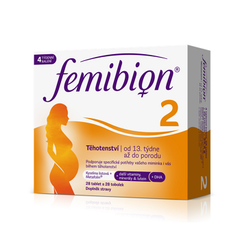 FEMIBION 2 Těhotenství 28 tablet + 28 tobolek