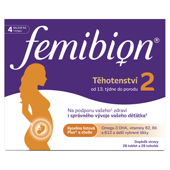 FEMIBION 2 Těhotenství 28 tablet + 28 tobolek