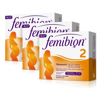 FEMIBION 2 Těhotenství balení 2+1 ZDARMA