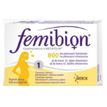 Femibion 800 Kyselina listová a Metafolin 30 tablet