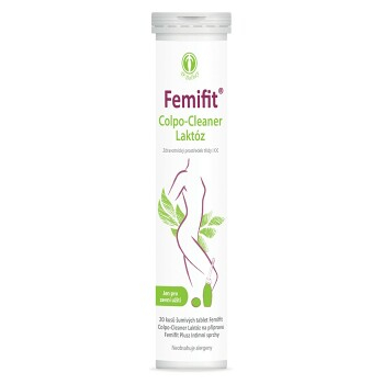 FEMIFIT Colpo-Cleaner Laktóz šumivé tablety 20 kusů