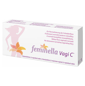 FEMINELLA Vagi C 6 vaginálních tablet