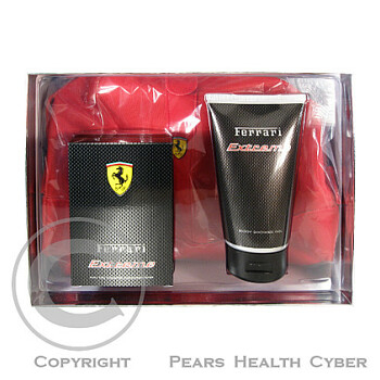 Ferrari Extreme - toaletní voda s rozprašovačem 75 ml + sprchový gel 150 ml + kosmetická taška