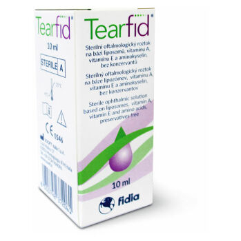 FIDIA Tearfid umělé slzy 10 ml