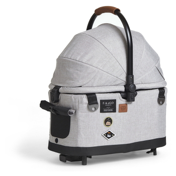 FIKAGO Flytta Grey Husky Nosič pro psy a kočky 1 kus (Deky, pelechy a tašky na psy)