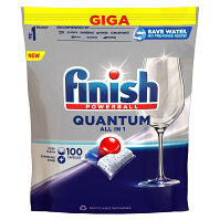 FINISH Quantum All in 1 Kapsle do myčky nádobí 100 ks