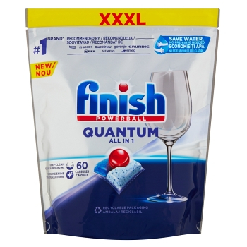 FINISH Quantum All in 1 kapsle do myčky nádobí 60 ks