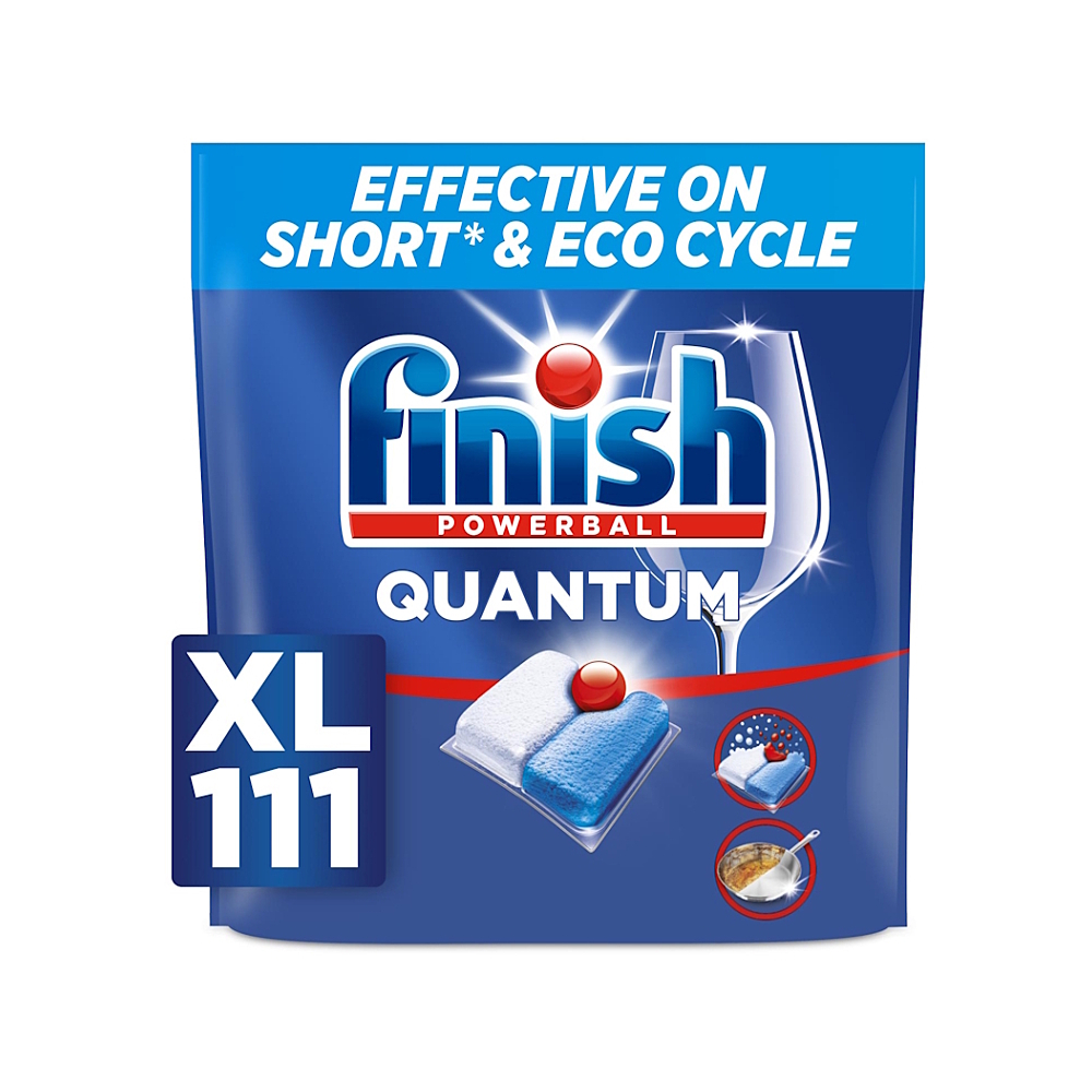FINISH Quantum All in 1 kapsle do myčky nádobí Fresh 111 ks
