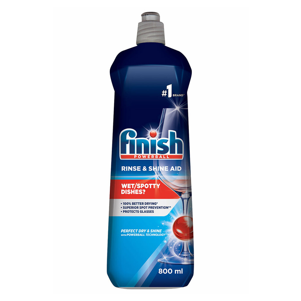 Levně FINISH Rinse & Shine Leštidlo do myčky nádobí Regular 800 ml