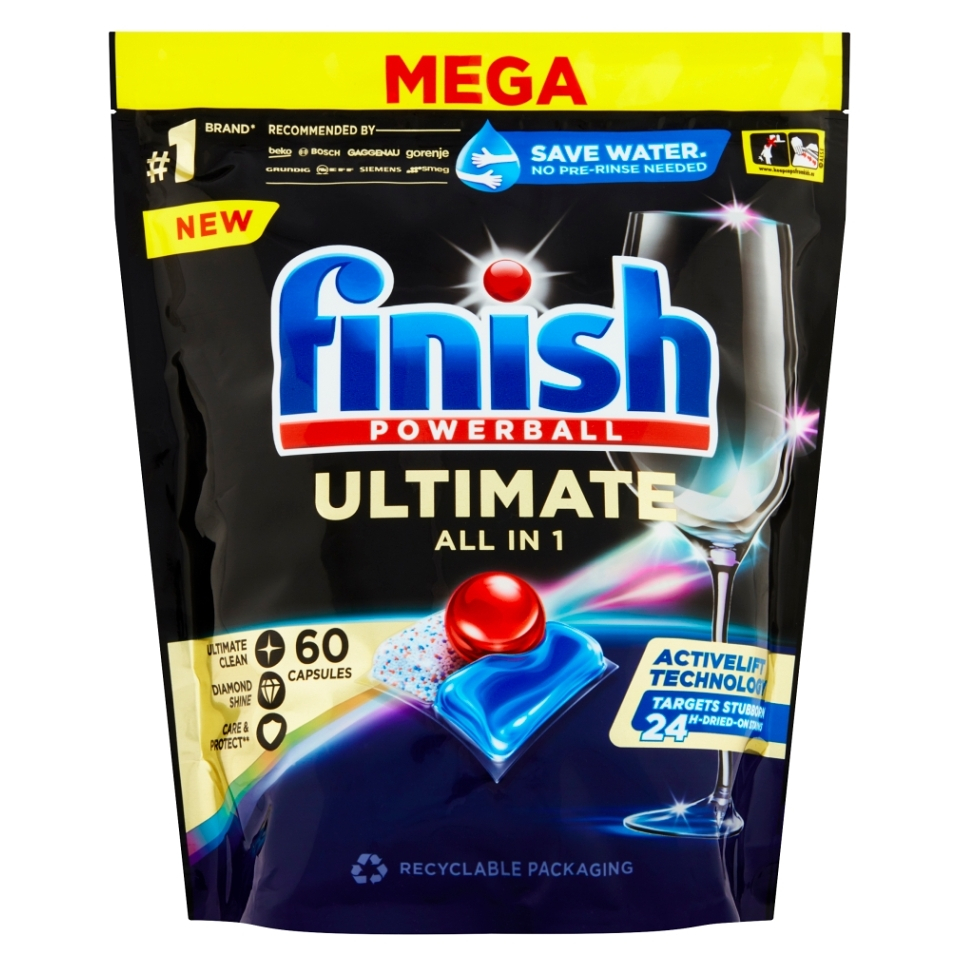 E-shop FINISH Ultimate All in 1 Kapsle do myčky nádobí 60 ks