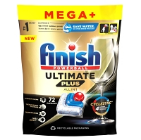FINISH Ultimate Plus All in 1 Kapsle do myčky nádobí 72 ks
