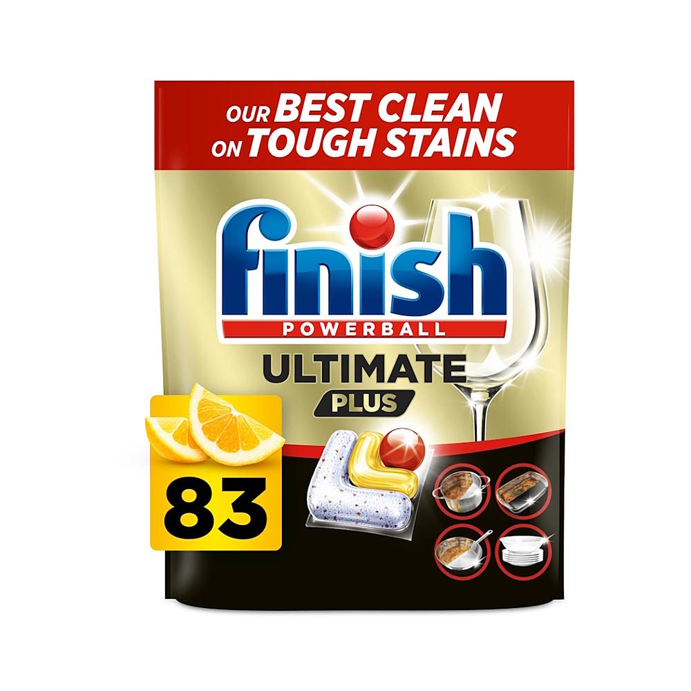 FINISH Ultimate Plus All in 1 kapsle do myčky nádobí Lemon 83 kusů