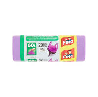 FINO Pytle odpad ucho 60L fialové (20ks)