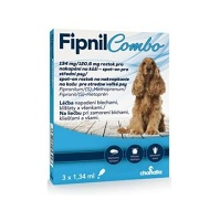 FIPNIL Combo 134/120,6mg M Dog Spot-on 3x1,34ml