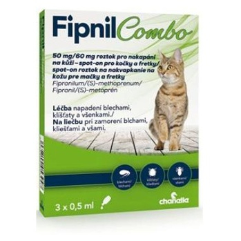FIPNIL Combo 50/60mg Cat Spot-on 3x0,5ml