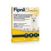 FIPNIL Combo 67/60,3mg S Dog Spot-on 3x0,67ml